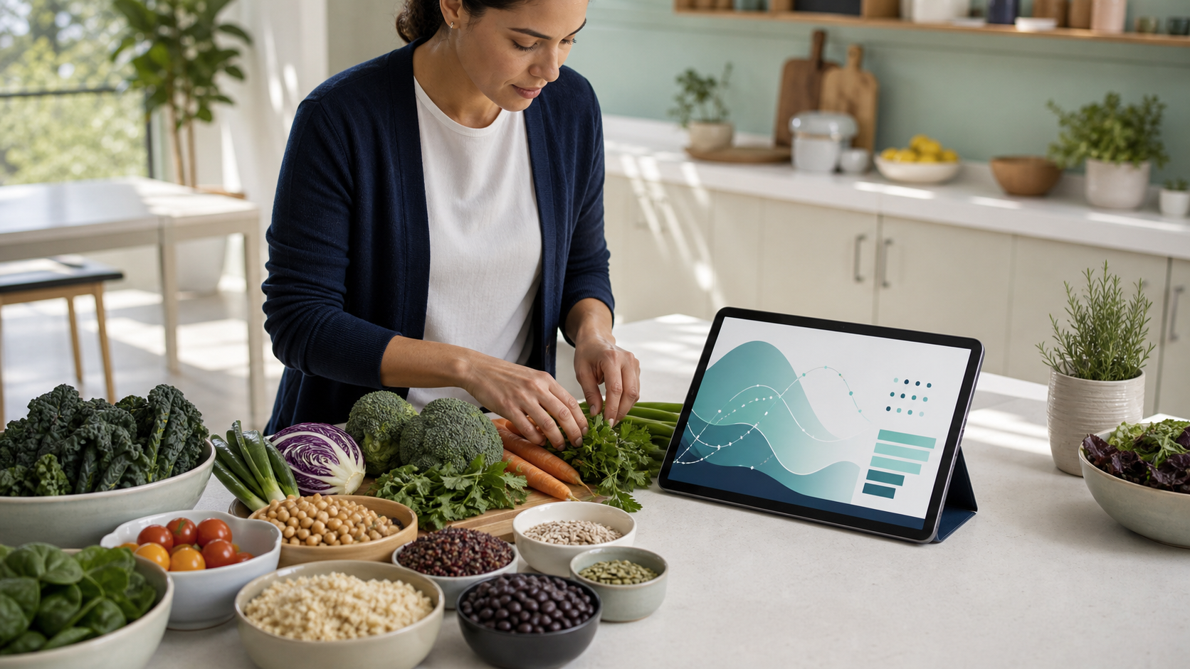 Population health nutrition planning with food access analytics.
